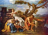 Jupiter as a Child by the Goat Amalthea Nourished